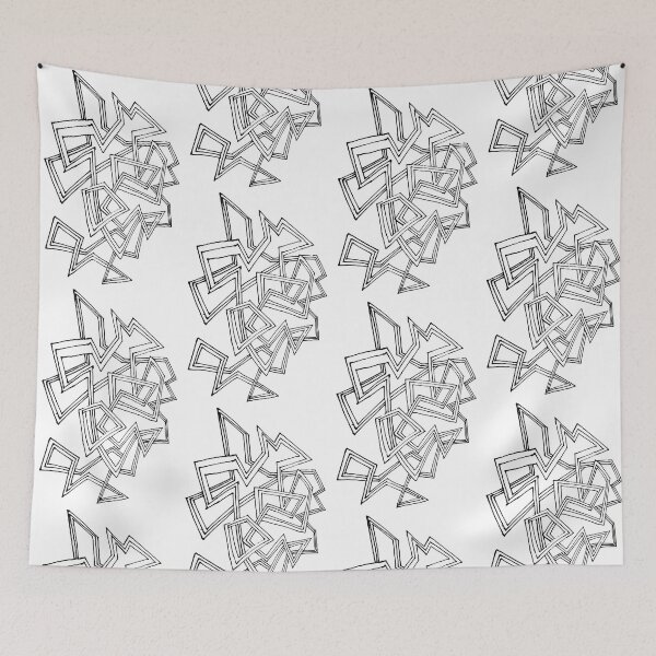 Item preview, Minimal Abstract Line Drawing designed and sold by badlydrawnbabe.