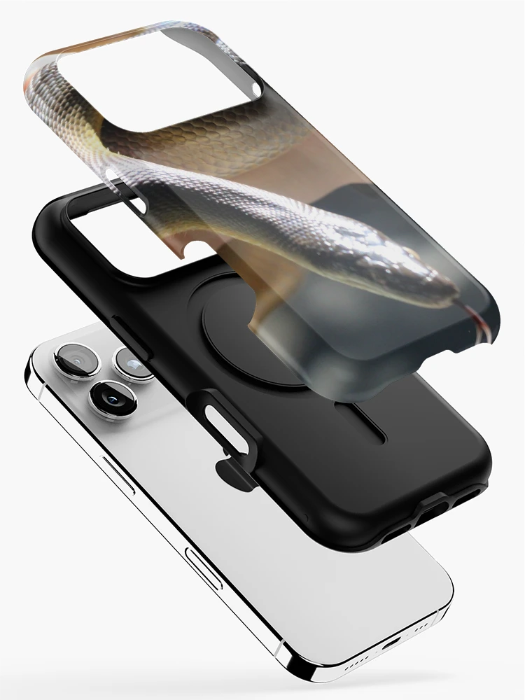 Thumbnail 2 of 4, iPhone Case, Water Python designed and sold by EmmaCoops.