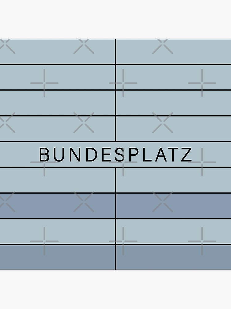 Bundesplatz Station Tiles (Berlin) by in-transit