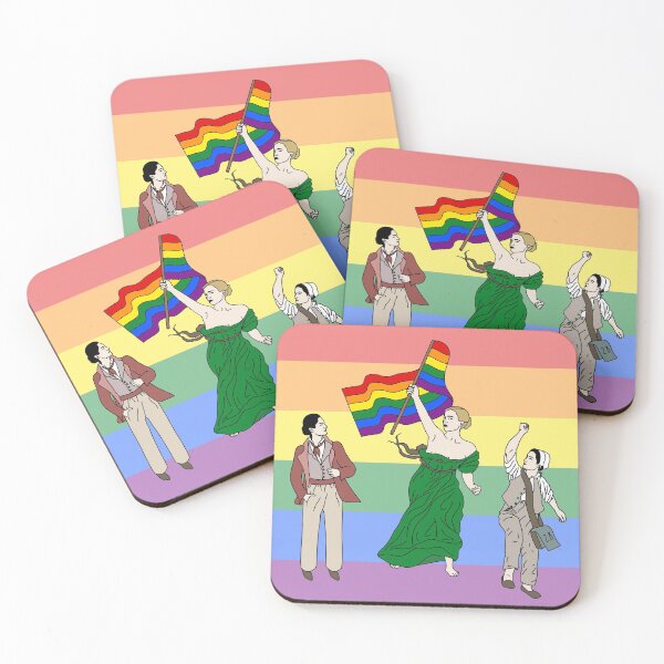 Item preview, Portrait leading the people in Rainbow  designed and sold by drowned-twice.