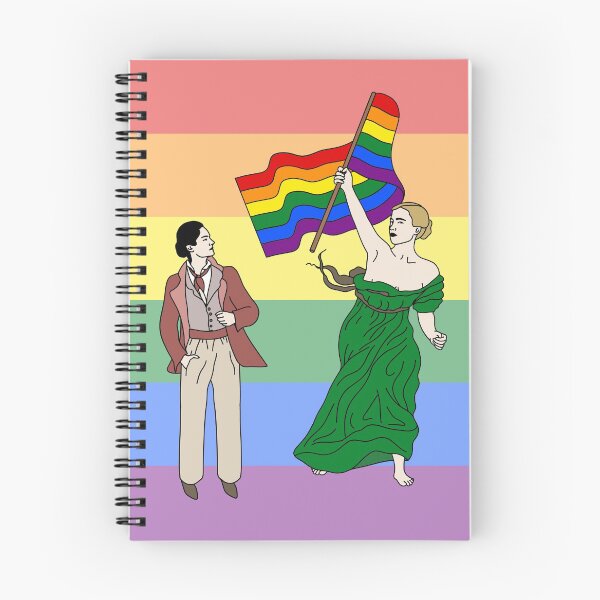 Item preview, Portrait leading the people in Rainbow  designed and sold by drowned-twice.