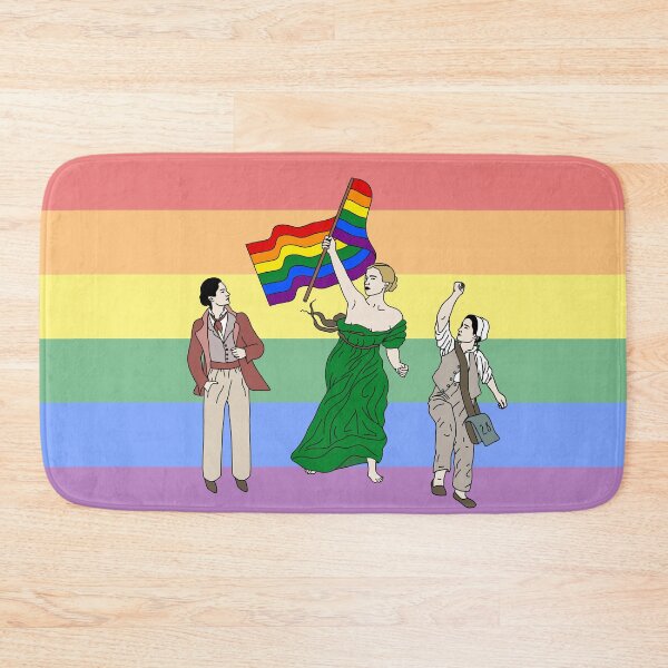 Item preview, Portrait leading the people in Rainbow  designed and sold by drowned-twice.