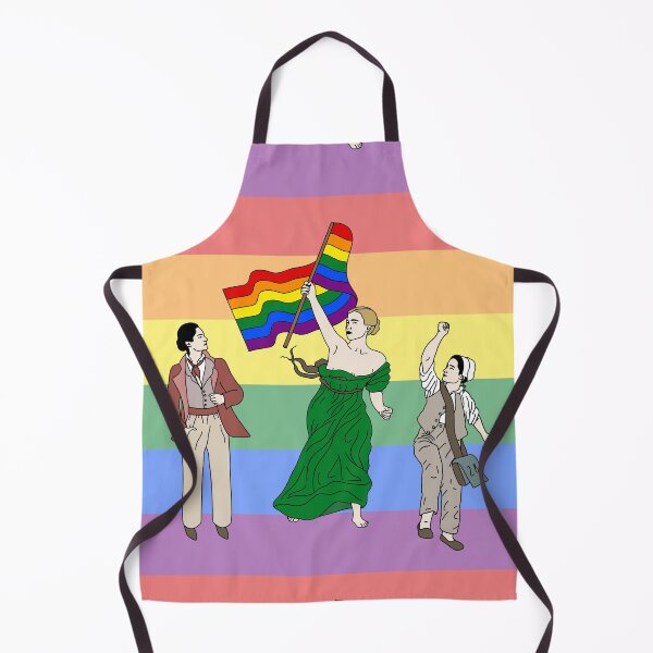 Item preview, Portrait leading the people in Rainbow  designed and sold by drowned-twice.