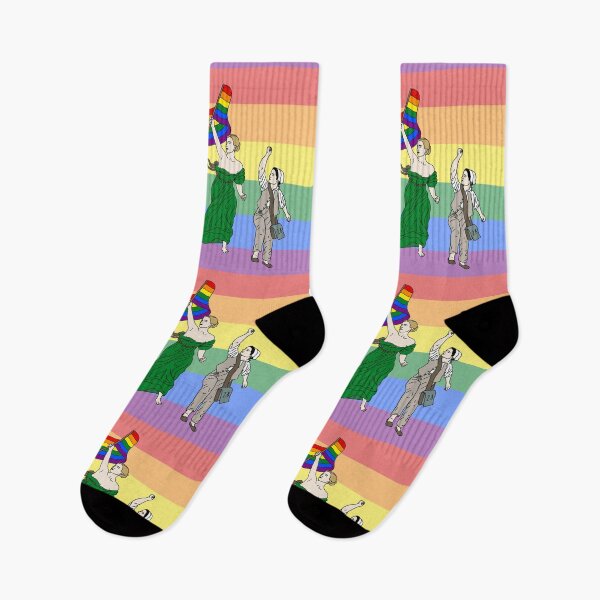 Item preview, Portrait leading the people in Rainbow  designed and sold by drowned-twice.
