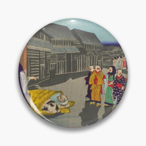 Item preview, Thirty-six Amusing Views of Famous Places in Tokyo - Kanda Myojin Shrine - Shōsai Ikkei designed and sold by Gin  Neko.