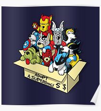 Adopt a Superdog Poster