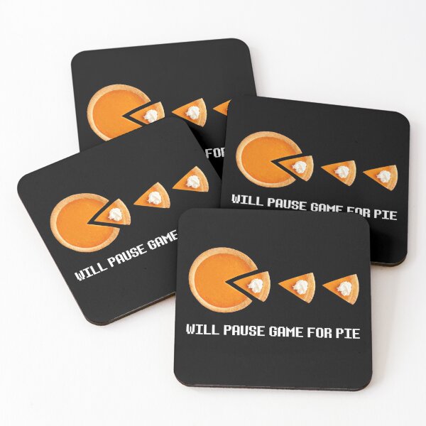 Item preview, Will Pause My Game For Pie Funny Thanksgiving Gamer designed and sold by StudioTina.