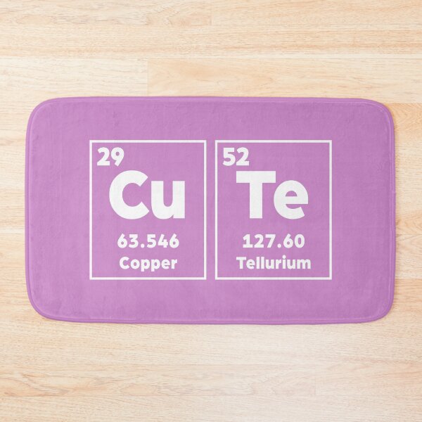 Item preview, CuTe Periodic Table (distressed design) designed and sold by siggyspatsky.