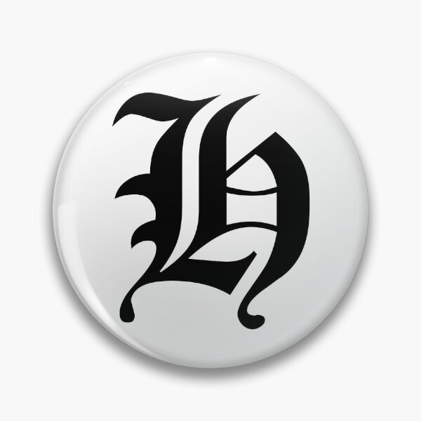 Item preview, H – Old English Initial Black Letter H designed and sold by Typeglyphs.