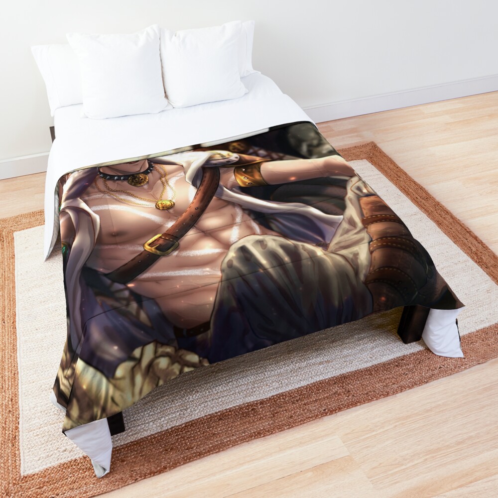 "Mammon obey me " Comforter by AuroraArchangel Redbubble