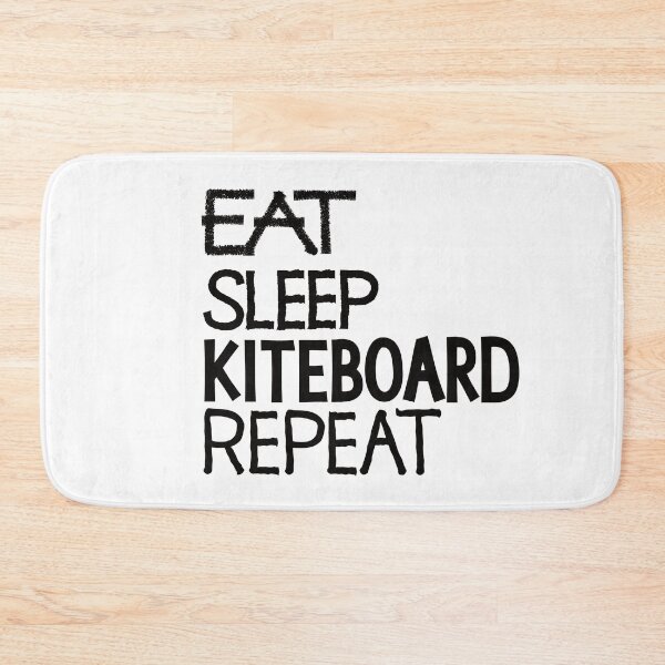 Item preview, Eat sleep kiteboard repeat designed and sold by ReluctantChickn.