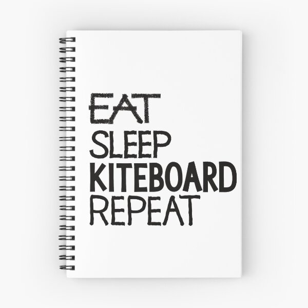 Item preview, Eat sleep kiteboard repeat designed and sold by ReluctantChickn.
