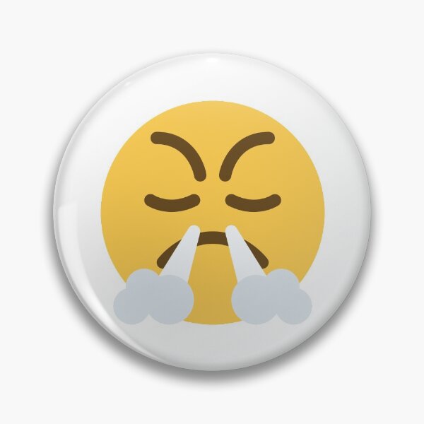 Item preview, Face With Steam From Nose designed and sold by Stitchmoji.