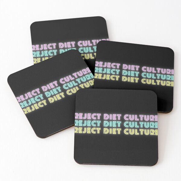 Item preview, Reject Diet Culture - Neon designed and sold by jshujules.