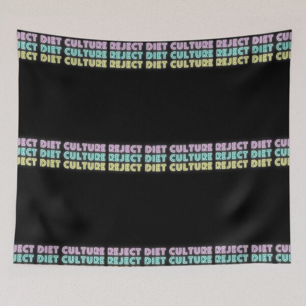 Item preview, Reject Diet Culture - Neon designed and sold by jshujules.