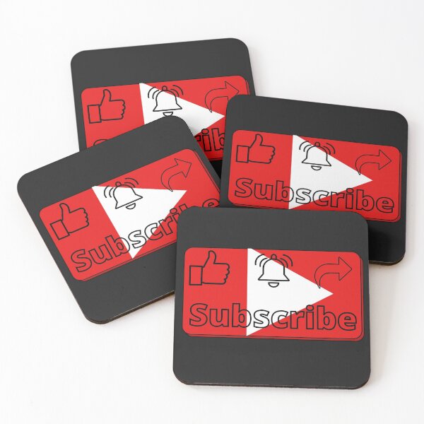 Item preview, Like, Notification Bell, Share Arrow & Subscribe You Tube Theme designed and sold by CharWilcox.