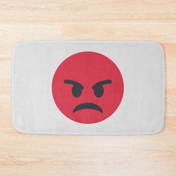 Item preview, Red Angry Face designed and sold by Stitchmoji.