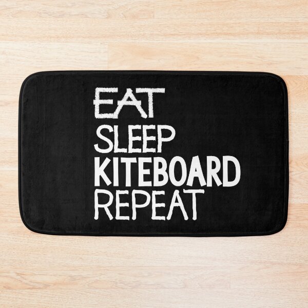 Item preview, Eat sleep kiteboard repeat designed and sold by ReluctantChickn.