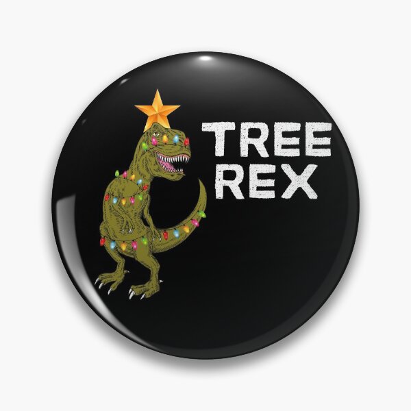Item preview, Dinosaur Christmas Tree Rex Funny Short Sleeve Design T-Shirt designed and sold by Martin-bivert.