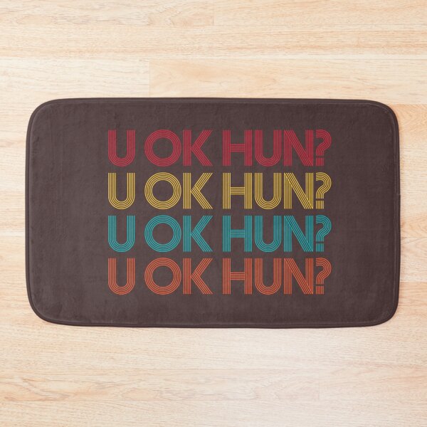 Item preview, U OK HUN Urban Slang Funny Sarcastic Phrase Saying British UK  designed and sold by gkao.