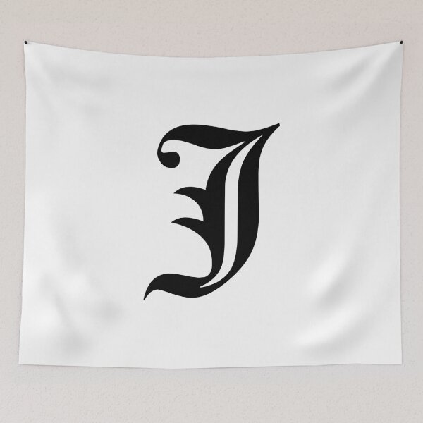 Item preview, J – Old English Initial Black Letter J designed and sold by Typeglyphs.