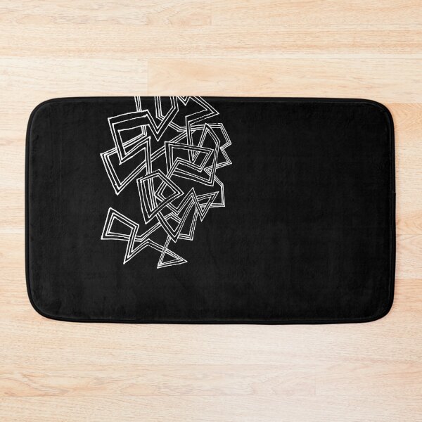 Item preview, White Lines Abstract designed and sold by badlydrawnbabe.