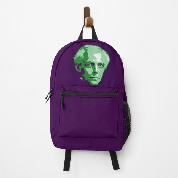 Item preview, Béla Bartók Green Purple Portrait designed and sold by zavadadesigns.