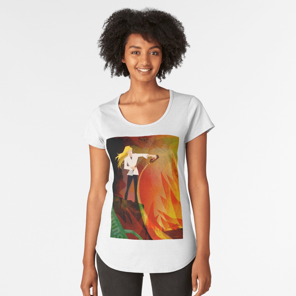 Item preview, Premium Scoop T-Shirt designed and sold by modHero.