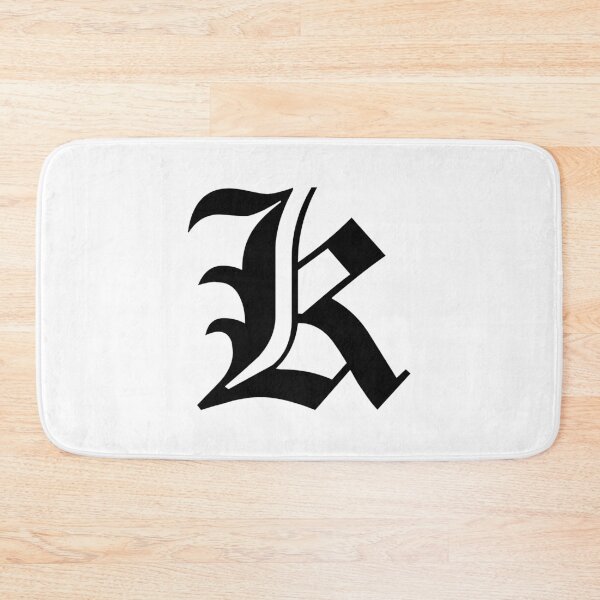 Item preview, K – Old English Initial Black Letter K designed and sold by Typeglyphs.