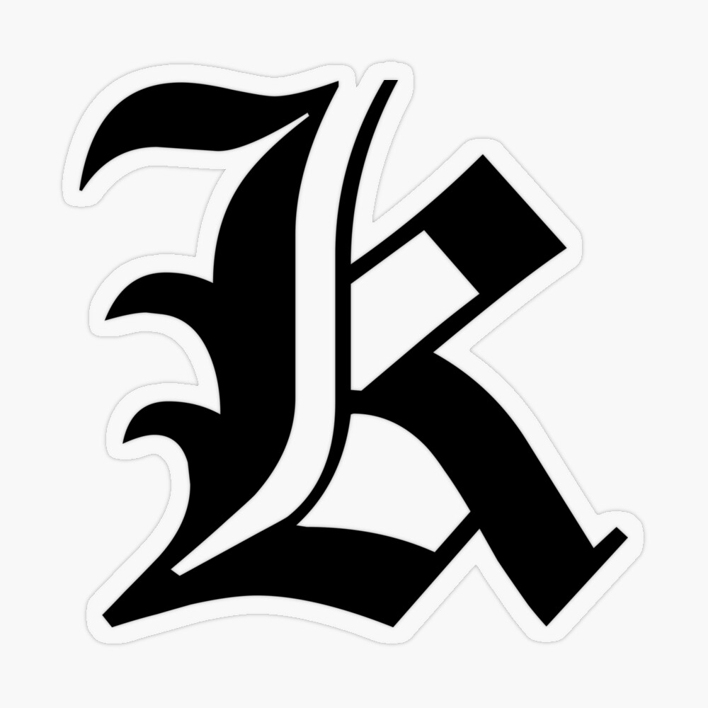 Black and white letter K in heart shape png download - 2056*2288 - Free  Transparent Tiktok Logo png Download. - CleanPNG / KissPNG