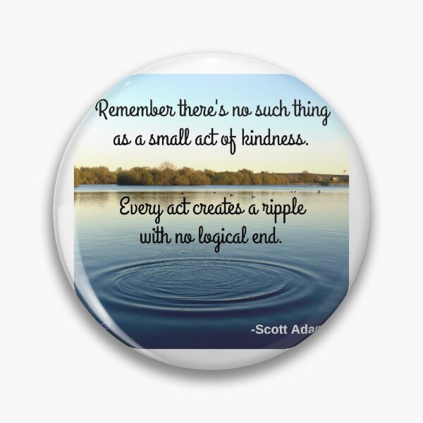 Item preview, There's no such thing as a small act of kindness designed and sold by Caregiverology.