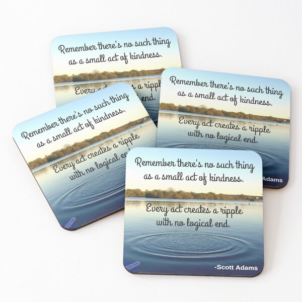 Item preview, There's no such thing as a small act of kindness designed and sold by Caregiverology.