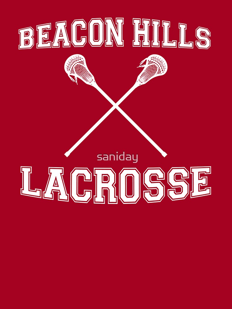 Teen Wolf Beacon Hills Lacrosse Crewneck Sports Scott Mccall 