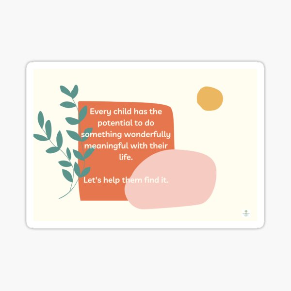 Meaningful Life Sticker