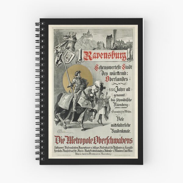 Item preview, retro ravensburg die metropole oberschwabens designed and sold by CorasPosters.