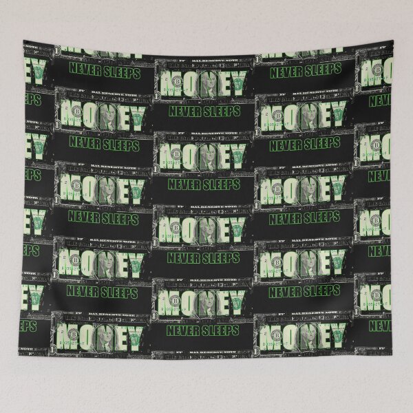 Item preview, Money Never Sleeps! Awesome Trader T-shirt! designed and sold by SBTfashion.