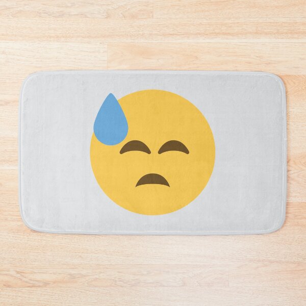 Item preview, Downcast Face With Sweat designed and sold by Stitchmoji.