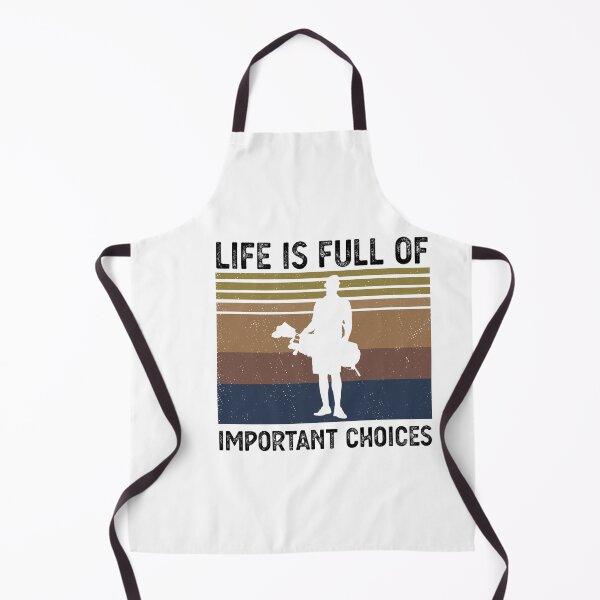Item preview, life is full of important choices Funny Golf Gift designed and sold by CodingForTech.