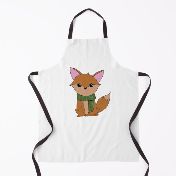 Item preview, Fall Fox with Scarf designed and sold by honestBlossom.