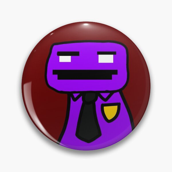 Item preview, Pixelated Purple Guy (FNaF) designed and sold by MrMeowser.