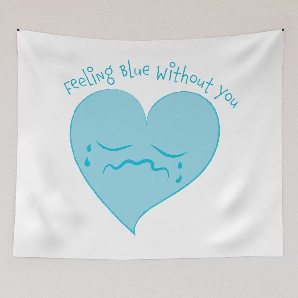 Item preview, Feeling Blue Without You designed and sold by TheBearandBunny.