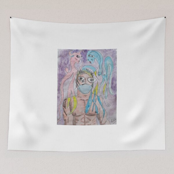 Item preview, Of the Angels and Demons in the Quarantine designed and sold by DanielPortela.