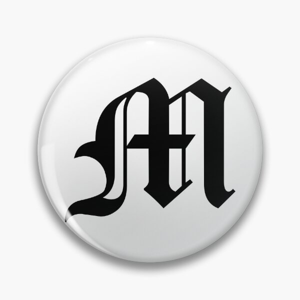 Item preview, M – Old English Initial Black Letter M designed and sold by Typeglyphs.