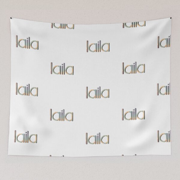 Item preview, Custom Name “Laila” in Rainbow Colors designed and sold by Itsellac25.