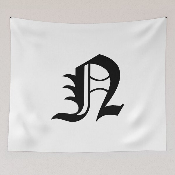Item preview, N – Old English Initial Black Letter N designed and sold by Typeglyphs.