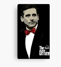 Das Büro: Pate Michael Scott Leinwanddruck