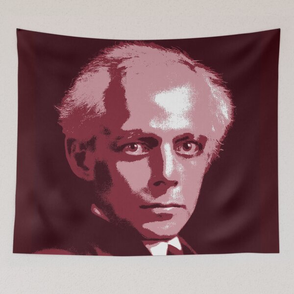 Item preview, Béla Bartók Red Portrait designed and sold by zavadadesigns.