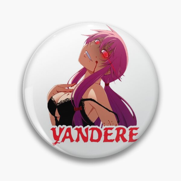 Item preview, Yandere Creepy Bloody Killer Anime Girl designed and sold by Crapt.