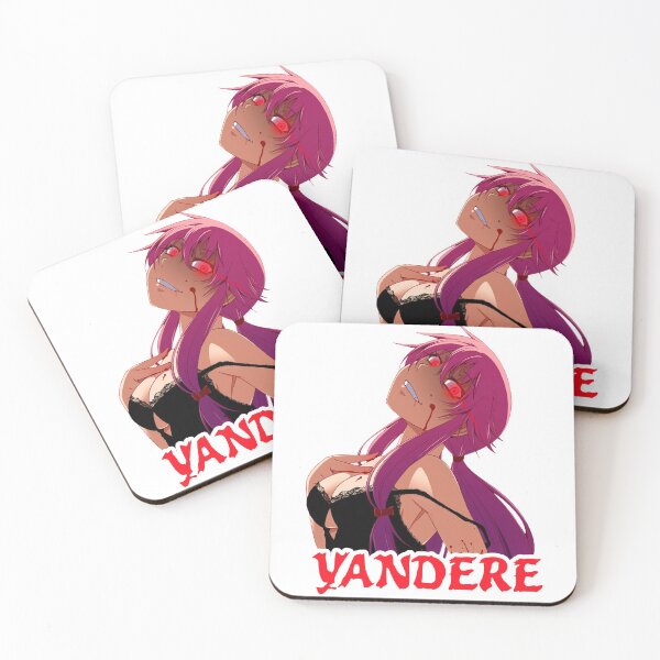 Item preview, Yandere Creepy Bloody Killer Anime Girl designed and sold by Crapt.