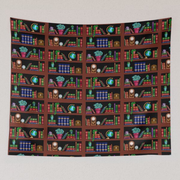 Item preview, Bookshelf Bibliophile designed and sold by Jeweliegwen.